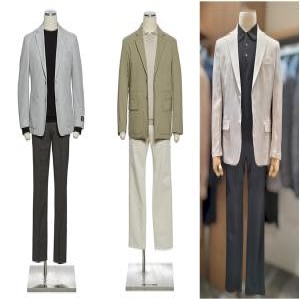 데일리룩 S/S 베이지 스판 캐주얼 콤비자켓 RPIMBJ07AN_이미지