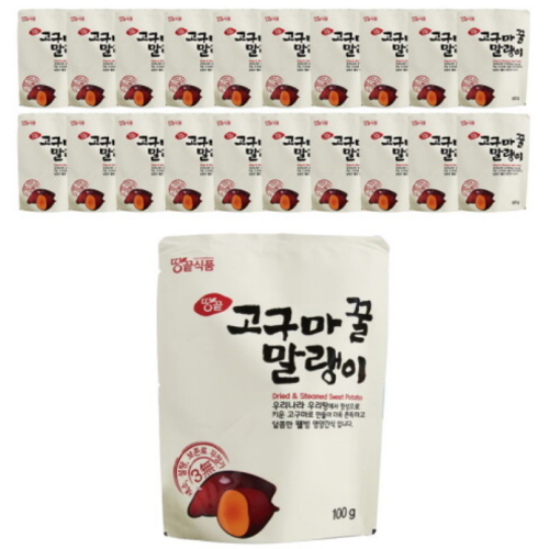 땅끝 고구마꿀말랭이 100g