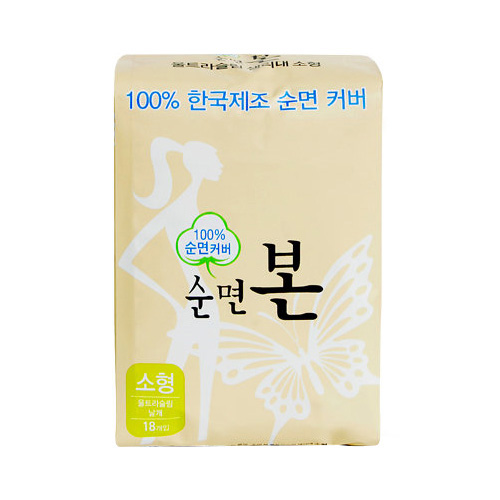 J2LOH 유기농본 순면 본 소형 18개 (4팩(72개))