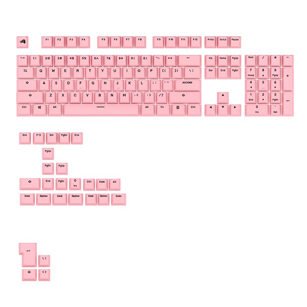 글로리어스 GPBT Basics 키캡 세트 (Potion Pink)