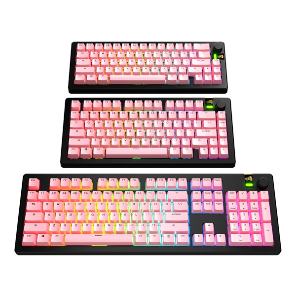 글로리어스 GPBT Basics 키캡 세트 (Potion Pink)_이미지