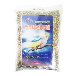PSP 앵무새전용먹이 700g  새모이.새사료.새먹이이미지입니다. 누르면 해당 게시물로 새창이동합니다.