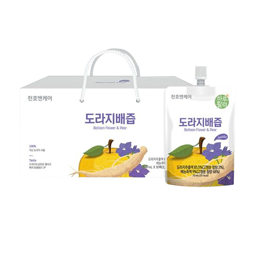 천호엔케어 하루활력 답답한 날엔 도라지배즙 70ml 30포