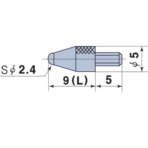 다이얼게이지 포인트볼형(스틸) X-1