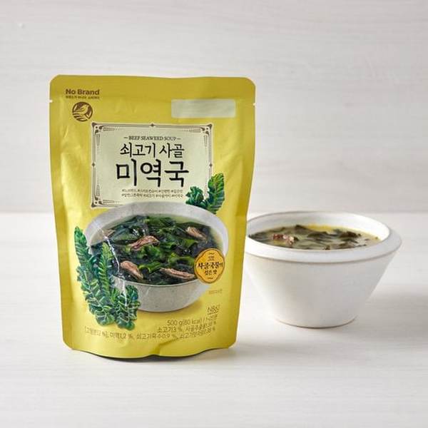 이마트 노브랜드 쇠고기 사골미역국 500g이미지입니다. 누르면 해당 게시물로 새창이동합니다.