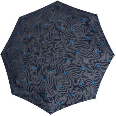 크닙스 우산 T200 Medium Duomatic Meditate Ecorepel Umbrella 자동 953201 색상 파란색_이미지