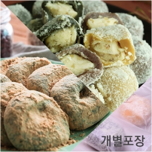착한마을마음이가 콩쑥개떡 모듬두텁떡
