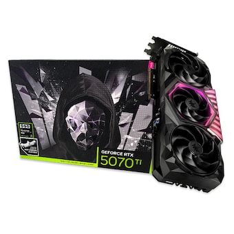 갤럭시 GALAX 지포스 RTX <b>5070</b> <b>Ti</b> HOF GAMING BLACK D7 16GB