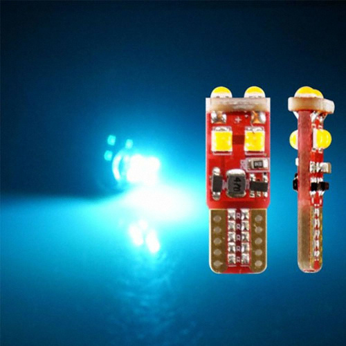 삼항 T10타입 12V 양면 6발 LED (아이스블루)_이미지