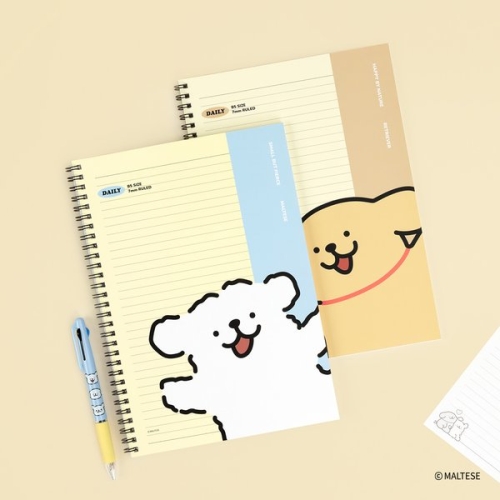 몰티즈 B5 스프링 노트