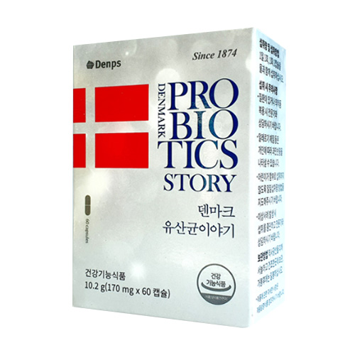 덴프스 덴마크 유산균 이야기 170mg 60캡슐 (3개)