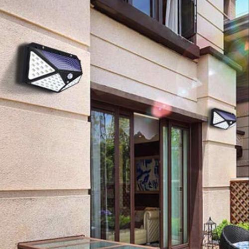 라이프엔 LED 태양광 센서등 100구_이미지