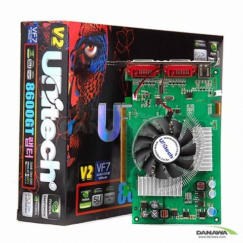 유니텍전자 지포스 8600GT 랩터 V2 256MB 잘만_이미지