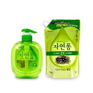 LG��Ȱ�ǰ� �ڿ��� 2X ���� 490ml + ���� 1.1L