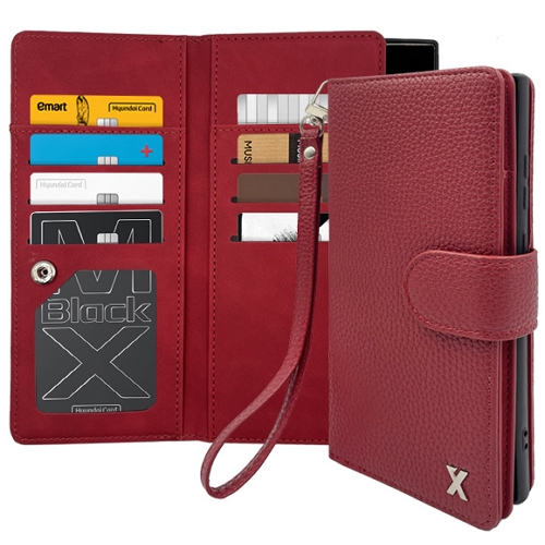 아이폰 에어 엑스 더블포켓 리나 다이어리 케이스