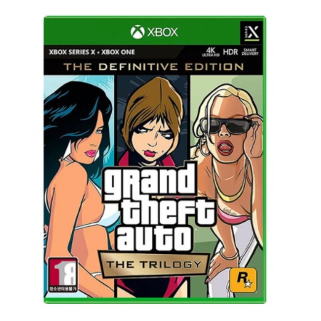  GTA: 트릴로지 - 데피니티브 에디션 한글판 XBOX Series, 패키지디스크
