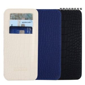 악어 가죽 패턴 디자인 현금 영수증 정리 요술 지갑 5571936