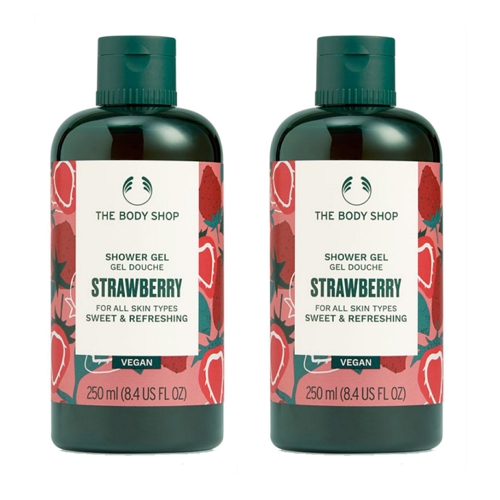 더바디샵 스트로베리 샤워 젤  250ml (2개)
