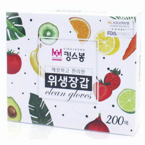 일회용 비닐 위생장갑 200매