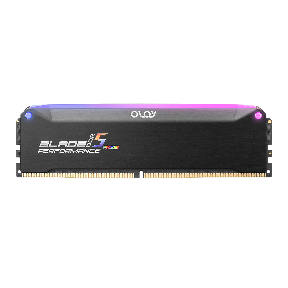 OLOy DDR5-5600 CL40 BLADE RGB BLACK 패키지 올로코리아 (32GB(16Gx2))_이미지