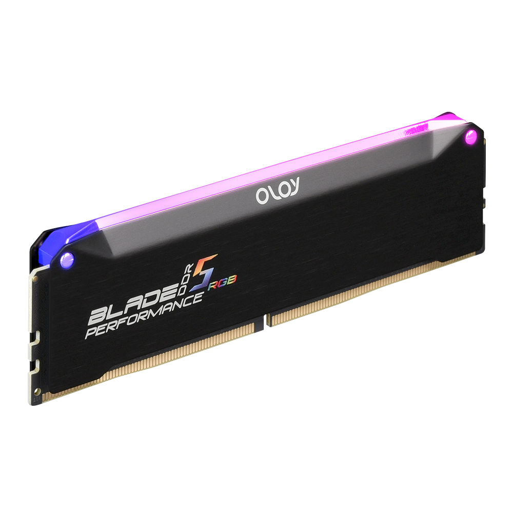 OLOy DDR5-5600 CL40 BLADE RGB BLACK 패키지 올로코리아 (32GB(16Gx2))_이미지