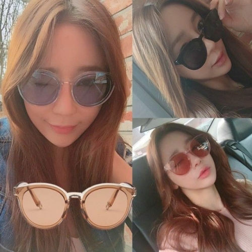 틴트밤미러선글라스 UV차단 공용 안경 패션 컬러렌즈 1510882