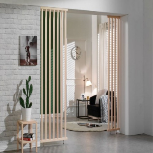 메리노가구 솔리드 원목파티션 고정형 내추럴 300