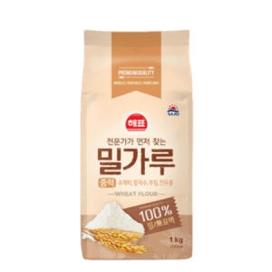 사조대림 해표 중력 밀가루 1kg (1개)