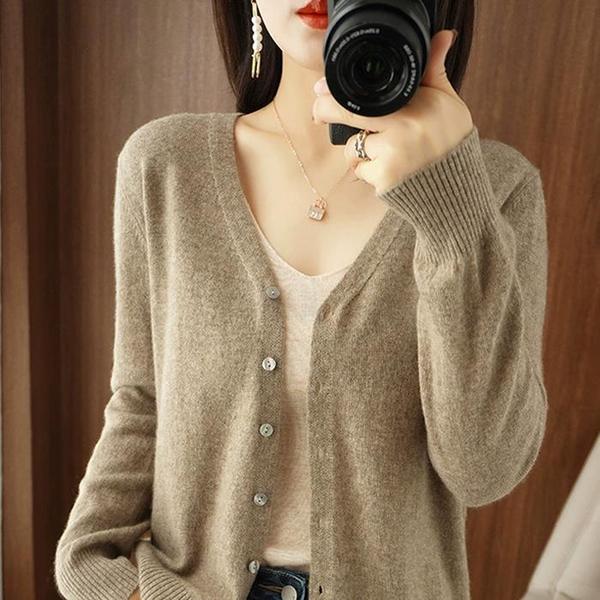 더블디 베이직 니트 10컬러 데일리템 가디건 LK-G002 S40955693_이미지