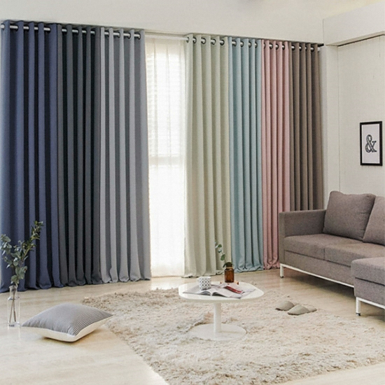 쉬즈홈 트루디 암막 아일렛 커튼