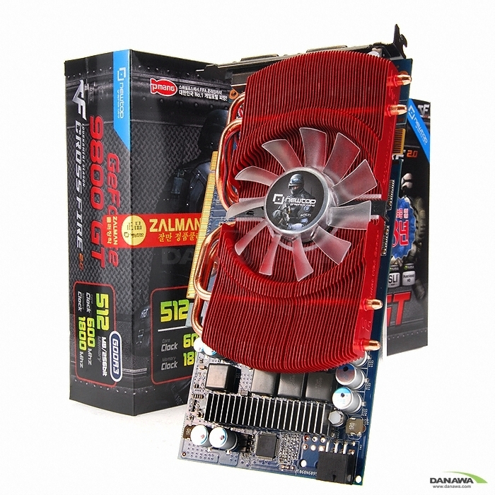 NEWTOP 지포스 9800GT 512MB VF1050 CrossFire_이미지
