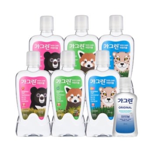가그린 어린이 380ml 6개 혼합구성 +오리지널 100ml_이미지