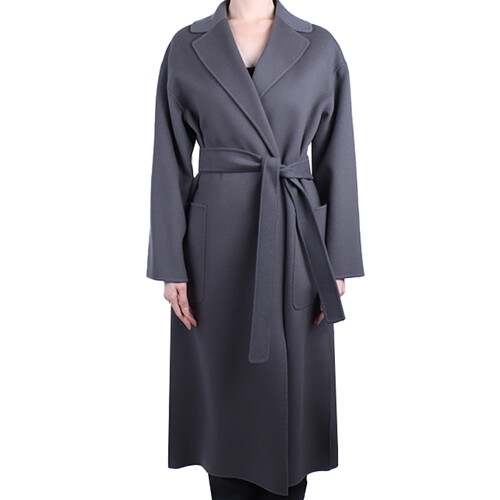 막스마라 S 여성 니나 울 코트 다크그레이 NINA 002