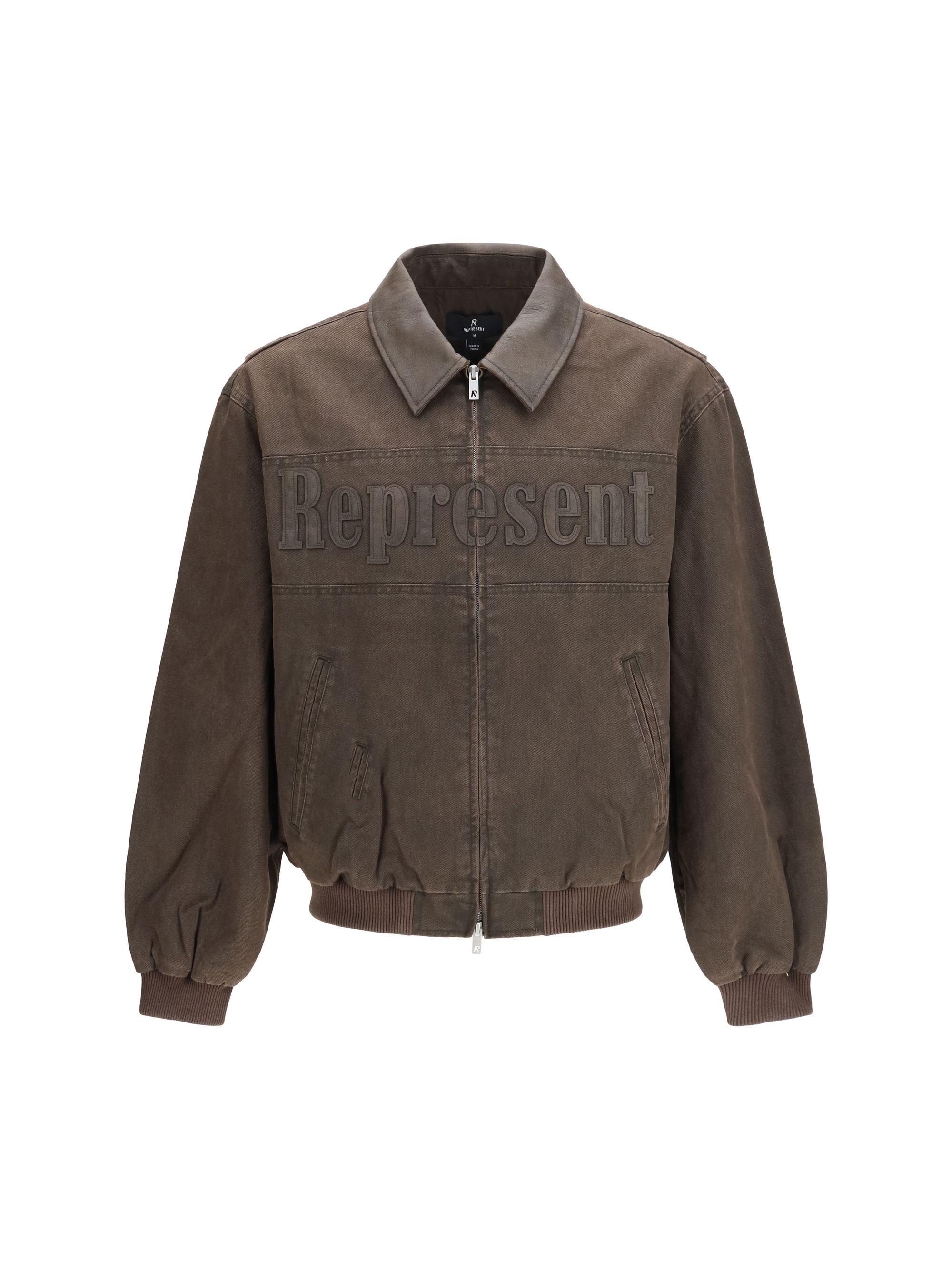 리프레젠트 해외 이태리배송 SS26 레프리젠트 남성 로스코 봄버 MLM100544_WHISKY