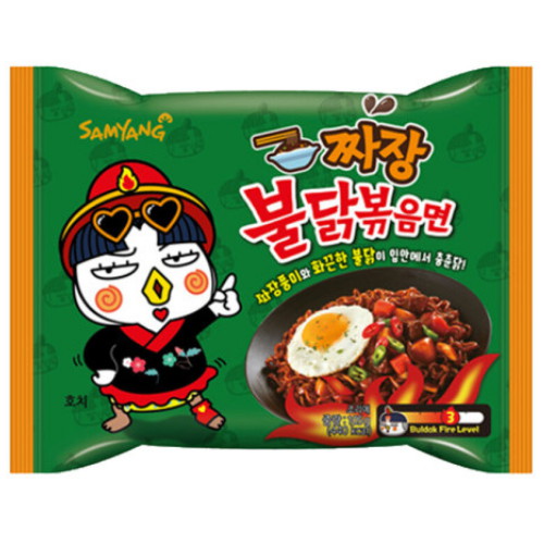 삼양식품 짜장 불닭볶음면 140g (1개)_이미지