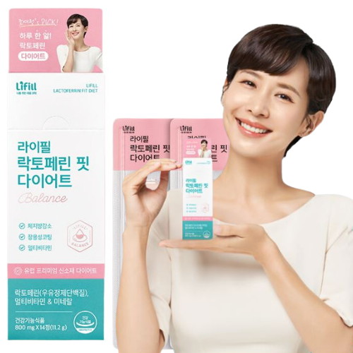 농심 라이필 락토페린 핏 다이어트 14정 (1개)
