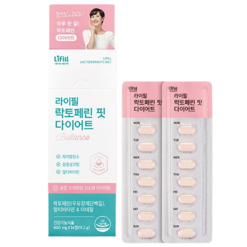 라이필 락토페린 핏 다이어트 14정 (1개)_이미지