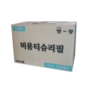 땡큐 미용티슈 리필 4800매 (1팩)_이미지