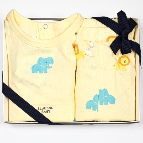 블루독베이비 HP YE 사파리7부상하세트 4517067214 실내복/등원복/조카선물