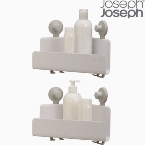 이지스토어 코너형 욕실선반 무타공 부착형