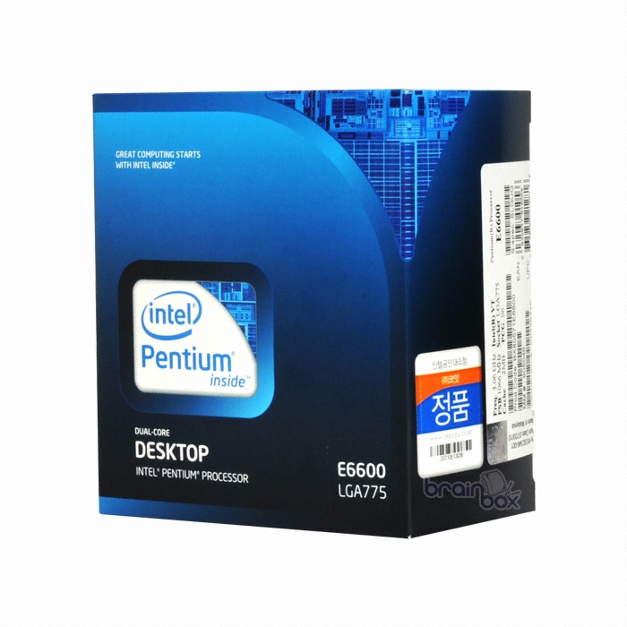인텔 펜티엄 E6600 (울프데일)