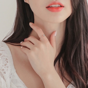 헤스티아 핸드메이드+쇼핑백/Fortuna/ Sarai 925 Silver Ring RR-60193_이미지