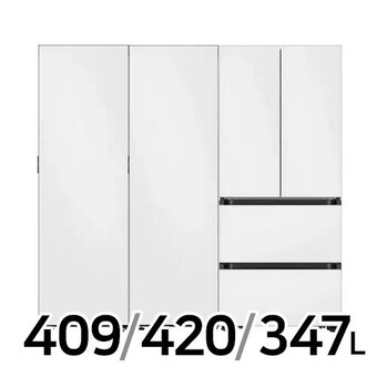 삼성전자 비스포크 키친핏 코타 RR40C7905AP + <b>RK70F42M2A</b> + RZ34C7905AP (화이트)
