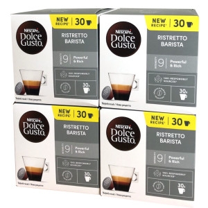 돌체구스토 호환용 리스트레토 바리스타 30캡슐 4개
