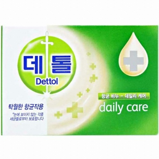 데톨 데일리 케어 항균 비누 95g (8개)_이미지