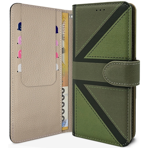 아리움 갤럭시A23 헤리스 런던 가죽 지갑형 카드 케이스