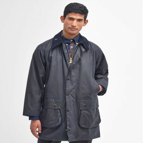 바버 현대목동 남성 네이비 Beaufort 뷰포트 왁스자켓 URJA4F017N2