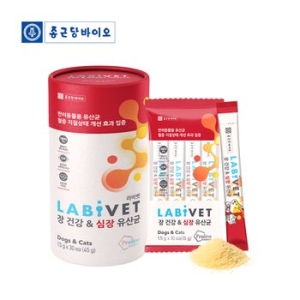 종근당 라비벳 장 건강&심장 유산균 60g (2g x 30p)