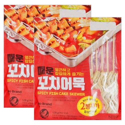 이마트 노브랜드 매운꼬치어묵 528g (2개)_이미지