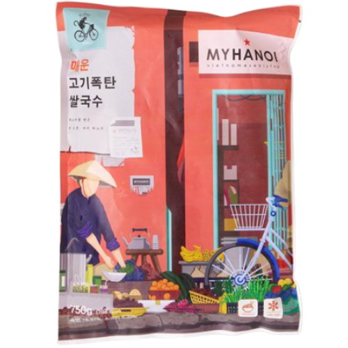 호경에프씨 마이하노이 매운 고기폭탄 쌀국수 750g이미지입니다. 누르면 해당 게시물로 새창이동합니다.